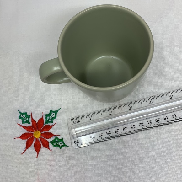 3.5” green Ikea coffee tea hot coco drink mug cup nwt sturdy unused - Picture 7 of 10